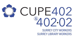 Logo for CUPE 402 and CUPE 402-02