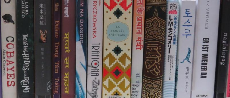Books in a variety of languages