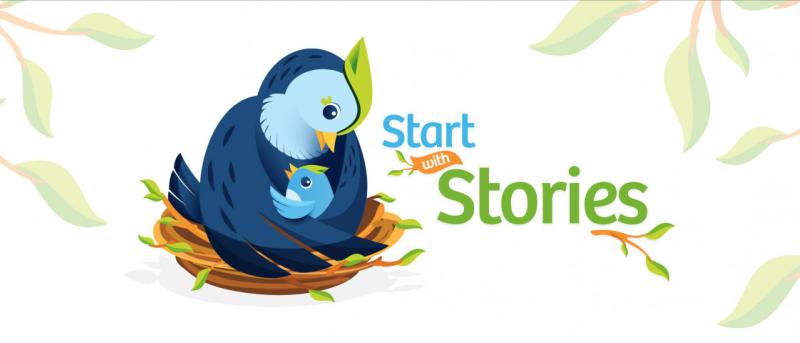 Logo for Start with Stories